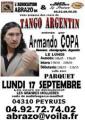cours de tango argentin ARMANDO COPA