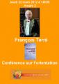 Report conférence avec François Terré