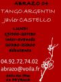 cours tango argentin Javier Castello