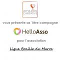 Campagne de dons pour l'association Ligue Braille du Maroc