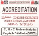 2eme Congrès Ordinaire MFA 2014 du 21, 22, et 23 Février  au palais des Congrès de l'hotel Ivoire SOFITEL