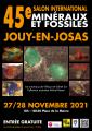 45ème salon des minéraux et fossiles de Jouy en Josas 
