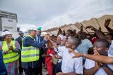 Ecole de la 2e Chance : le Premier Ministre Patrick Achi  pose  la première pierre du Garage-Ecole d’Abobo