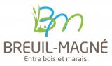 Portail de la ville<br/> de Breuil-Magné