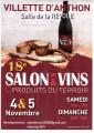 19ème Salon des vins et produits du terroir les 2 et 3 novembre 2024