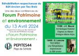 Une Conférence sur la réhabilitation du bâti ancien au Forum de Puceul le 13 avril 2024