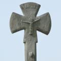 Croix en Pierre bleue dans le Pays du schiste en Loire-Atlantique (région de Nozay)