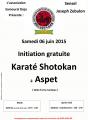 Initiation gratuite Karaté Shotokan