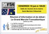 Réunion-débat d'information sur le TAFTA