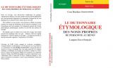 Parution livre : Le Dictionnaire étymologique des noms propres de personne au Bénin