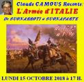 Claude Camous raconte L’Armée d’Italie de Buonarroti à Buonaparte (1792 - 1796)
