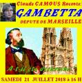 Claude Camous raconte Gambetta, député de Marseille A-t-il été assassiné ? 