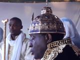 ETHIOPIE:Célébration couronnement de Sa Majesté Tchiffi Zie en Roi David. Du baptême en Orthodoxe