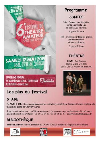 6e Festival de Théâtre et Conte Amateur