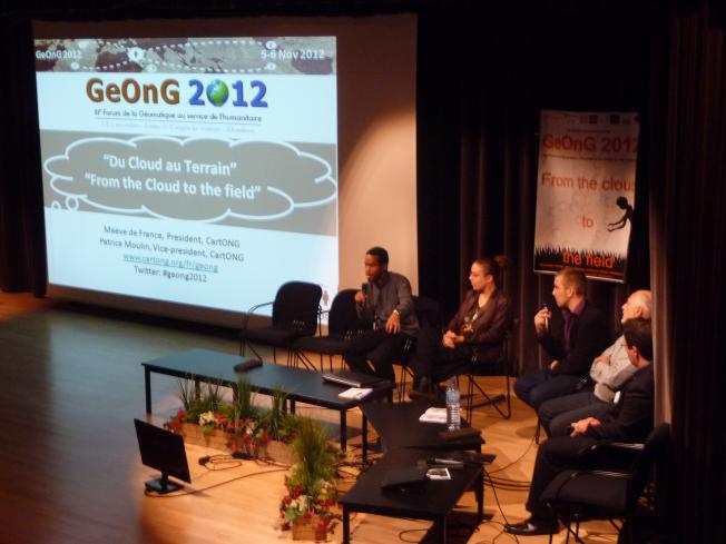 Forum de la Géomatique au Service de l'Humanitaire GeOnG 2014