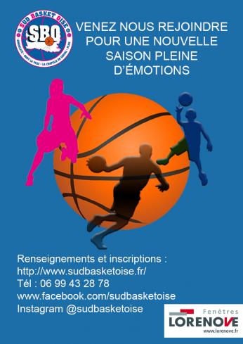 Rejoignez le Sud Basket Oise