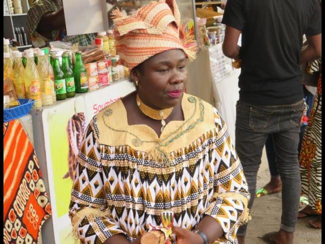 COTE D'IVOIRE:  Interview de madame KESSE épouse GNAKO, de la Boutique Paysanne   