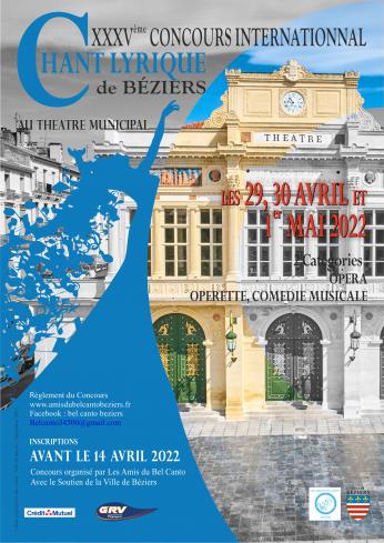 Concours international de chant lyrique Béziers 
