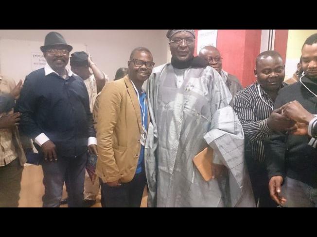 visite de l'ambassadeur  de Nigeriane en France