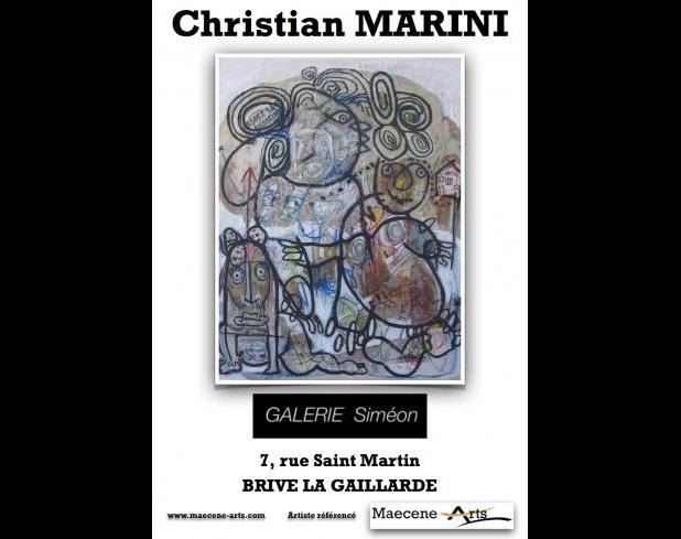 EXPOSITION CHRISTIAN MARINI BRIVE LA GAILLARDE