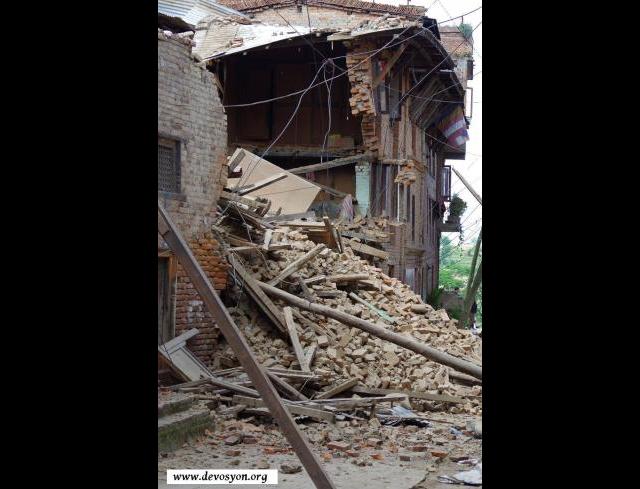 Intervention d'urgence au Népal