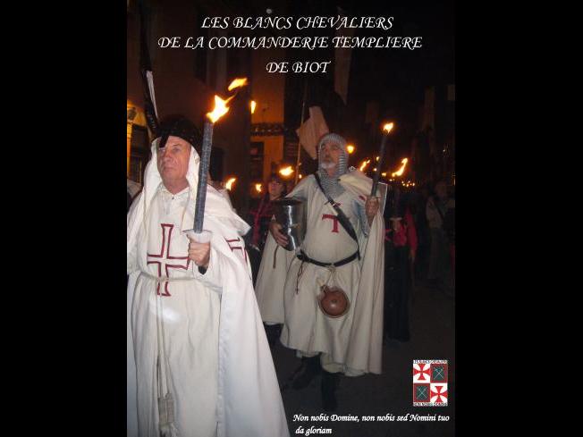 Les Blancs Chevaliers La Commanderie Templière de Biot 2016