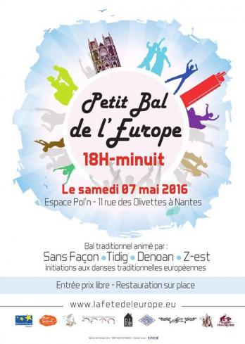 Fête de l'Europe le 7 mai à Nantes