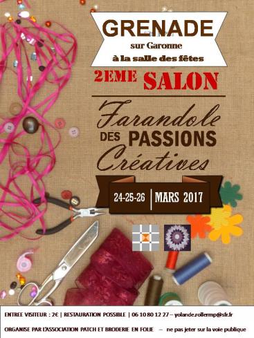 2ème Salon FARANDOLE DES PASSIONS CREATIVES