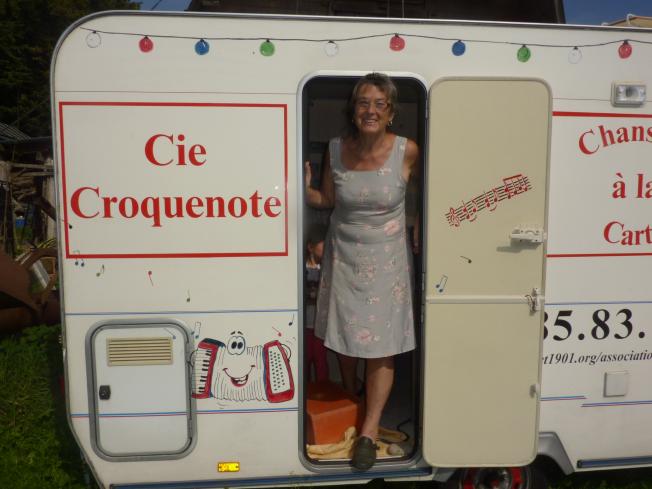 Saint-Pierreville (07) : spectacle rétro avec la Compagnie Croquenote