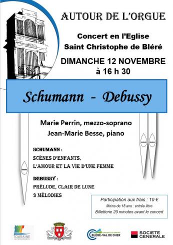 Concert chant et piano - Schumann & Debussy