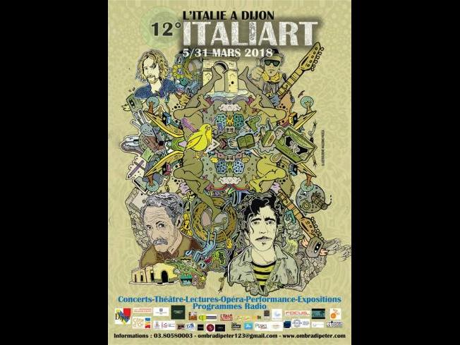 12° ITALIART festival italien de France 5/31 mars 2018