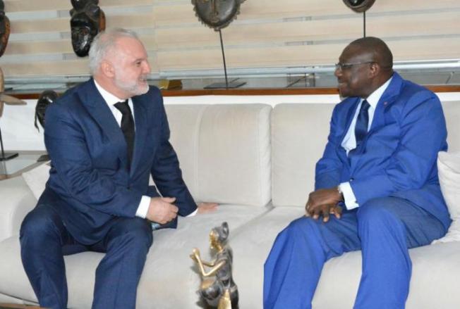 COTE D'IVOIRE: L’Ambassadeur de France reçu par le Ministre des Sports et des Loisirs