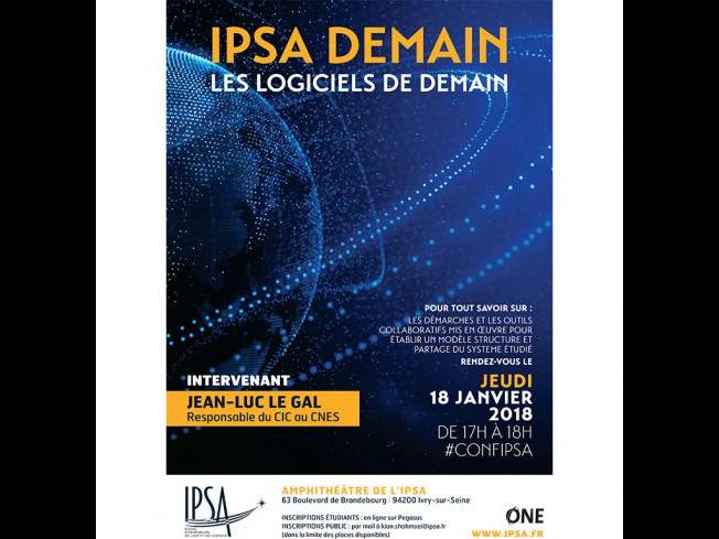 IPSA Demain invite le CNES pour une conférence dédiée à la modélisation 3D