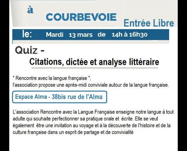 citation autour de la rencontre