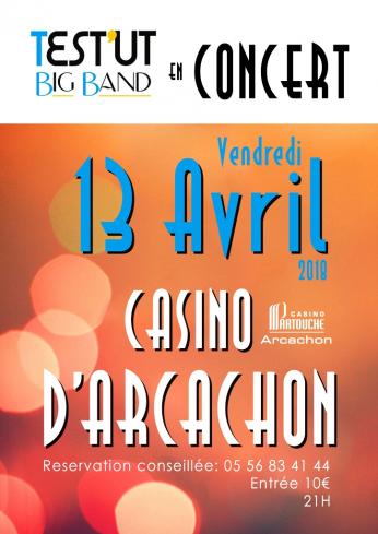 Concert au Casino de La Plage à Arcachon
