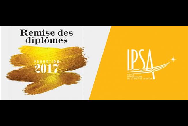 La promotion 2017 de l’IPSA célébrée au Palais des Congrès !