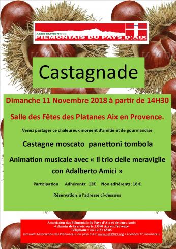 Castagnade 2018