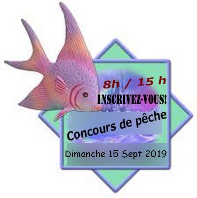 CONCOURS DE PECHE D'ETE- DIMANCHE 15 SEPTEMBRE 2019 -