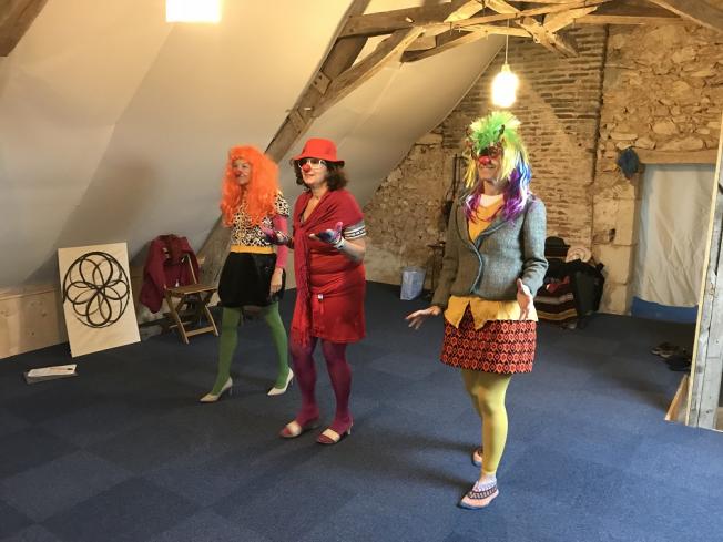 Grand week-end d'atelier clown de théâtre à Angles sur l'Anglin du 4 au 6 octobre