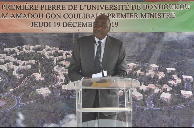 Enseignement supérieur : le Premier Ministre Amadou Gon Coulibaly lance les travaux de construction de l'Université de Bondoukou