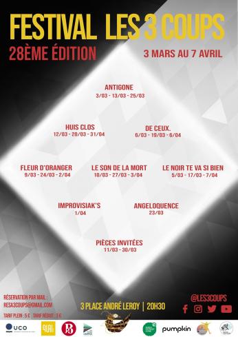 28ème édition Festival Les 3 Coups