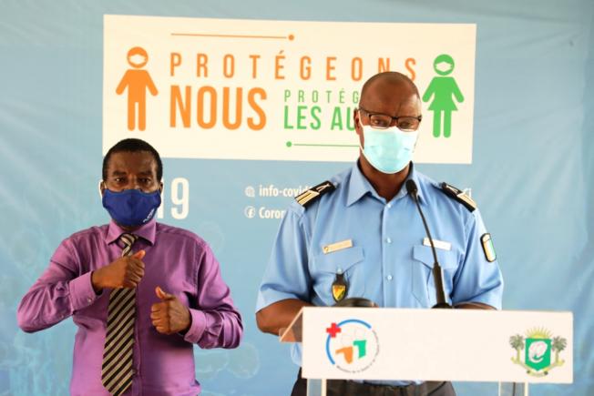 COVID-19 : Le commissaire Charlemagne Bleu exhorte les populations à emprunter les voies officielles de sortie et d’accès du Grand Abidjan