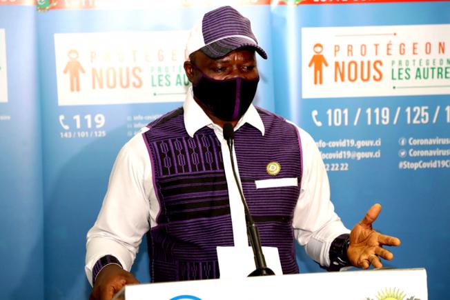 Coronavirus : Le maire de Bouaflé, Lucien Léhie Bi, présente le plan de riposte de sa commune