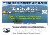 1er Rassemblement Renault Sport et Alpine à Aix-les-Bains (73)
