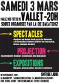 Soirée Spectacle/Projection/Expo