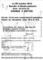 RANDONNEE SEMI-NOCTURE LE 6 OCTOBRE A FOURAS