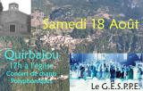Concert à Quirbajou (11) le samedi 18 août 2012