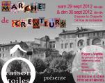 MARCHE DE CREATEURS 29/30 sept 2012 à Verdun sur Garonne