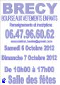 BRECY Bourse aux vêtements 6 et 7 Octobre 2012
