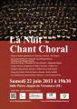 La Nuit du Chant Choral à Versonnex